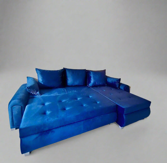 Berlin Sofa Bed | 3 Seater Corner Storage Sofa Bed | L-Shape Sofa Bed