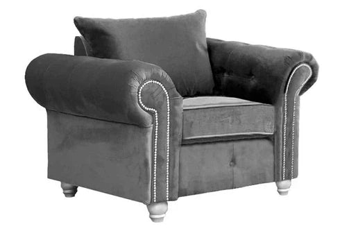 Olympia Scatter Back Sofa | Including Footstool