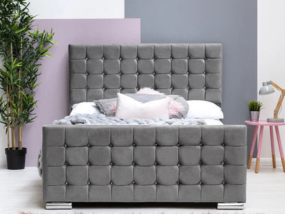 Cubic Design Ottoman Bed | Including Mattress