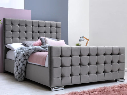 Cubic Design Ottoman Bed | Including Mattress