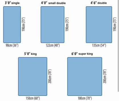 Wing Back Ottoman Bed | Including Mattress