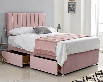 Divan Small Double Bed 4ft | Including Mattress & Headboard