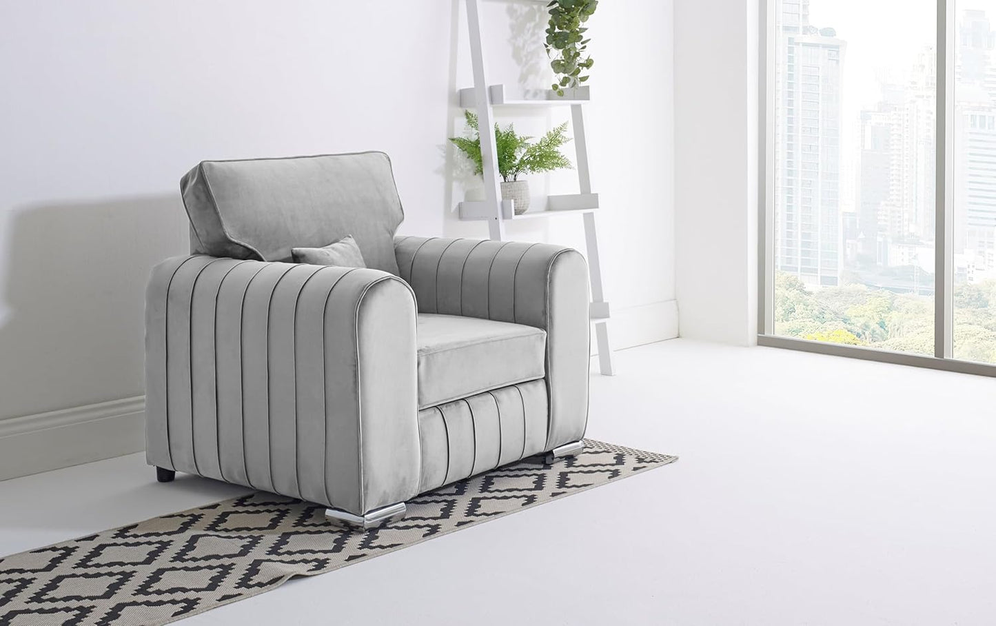 Lilly Sofa | With Footstool