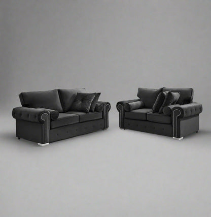 Olympia Full Back Sofa | Including Footstool