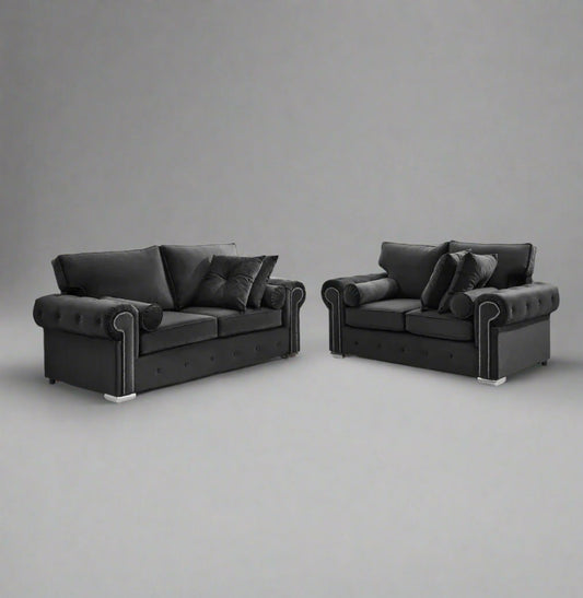 Olympia Full Back Sofa | Including Footstool