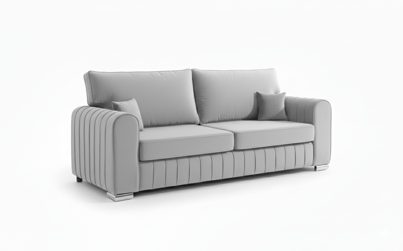 Lilly Sofa | With Footstool