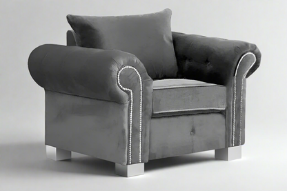 Olympia Full Back Sofa | Including Footstool