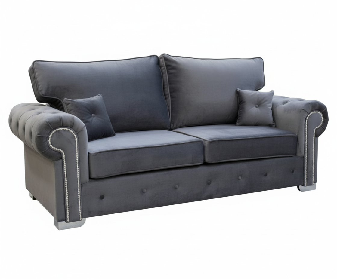 Olympia Full Back Sofa | Including Footstool