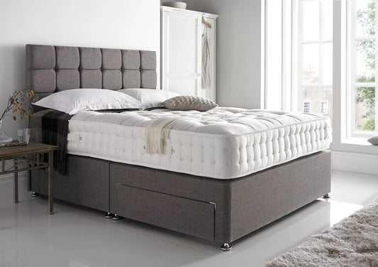 Divan Super King Size Bed 6ft | Including Mattress & Headboard