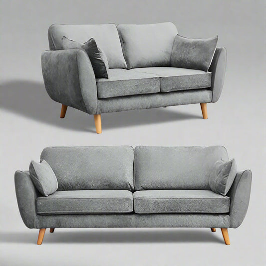 Zinc Sofa | Including Footstool