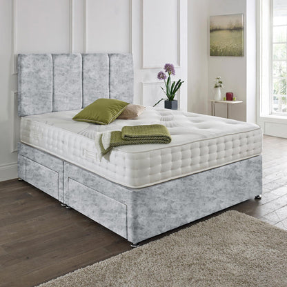 Divan Small Double Bed 4ft | Including Mattress & Headboard
